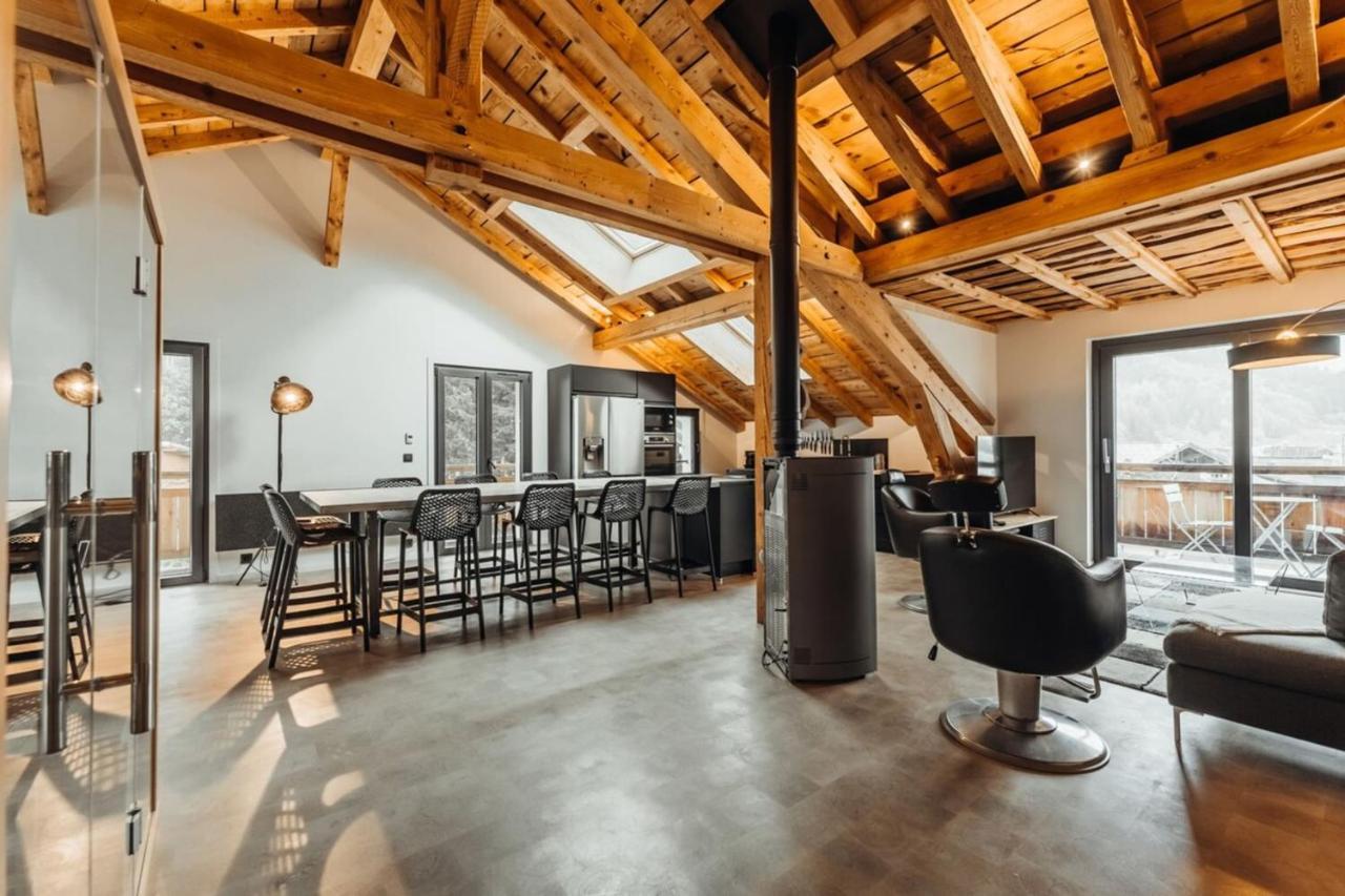 Luxurious 3-Bedroom Flat With Sauna And Garage Chamonix Eksteriør bilde