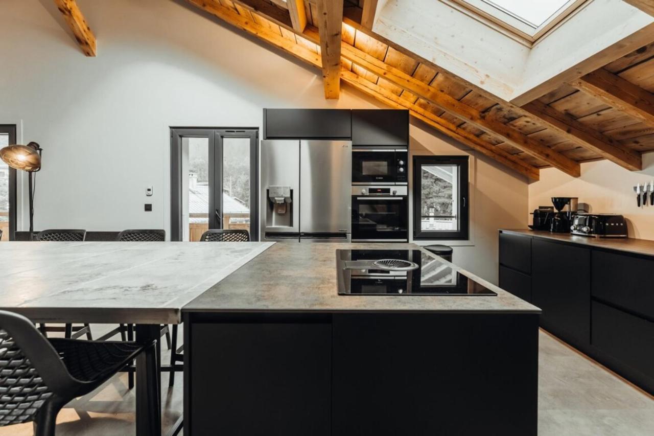 Luxurious 3-Bedroom Flat With Sauna And Garage Chamonix Eksteriør bilde