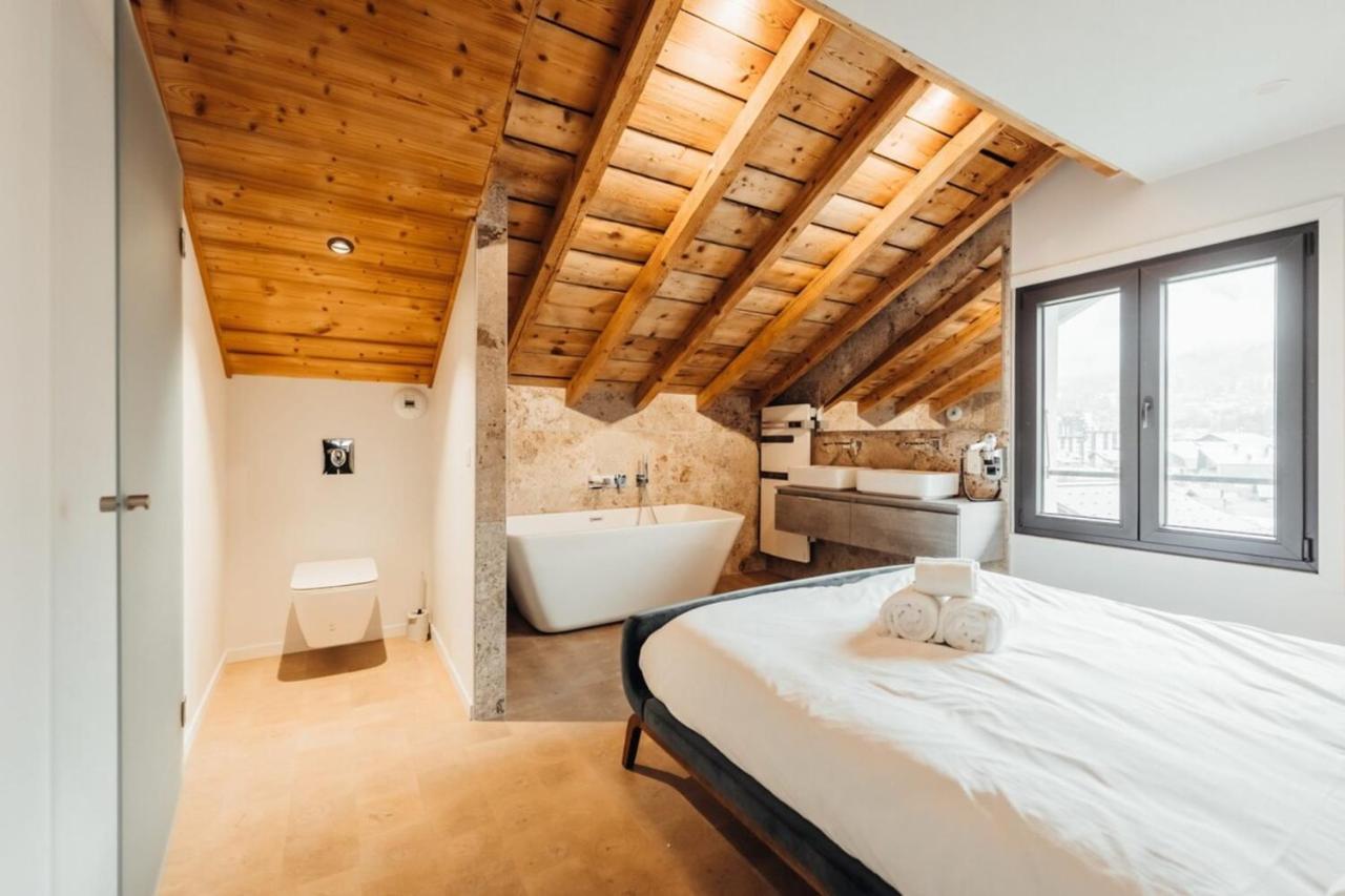 Luxurious 3-Bedroom Flat With Sauna And Garage Chamonix Eksteriør bilde