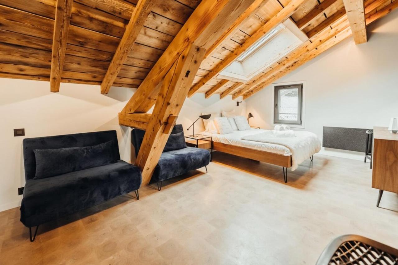 Luxurious 3-Bedroom Flat With Sauna And Garage Chamonix Eksteriør bilde